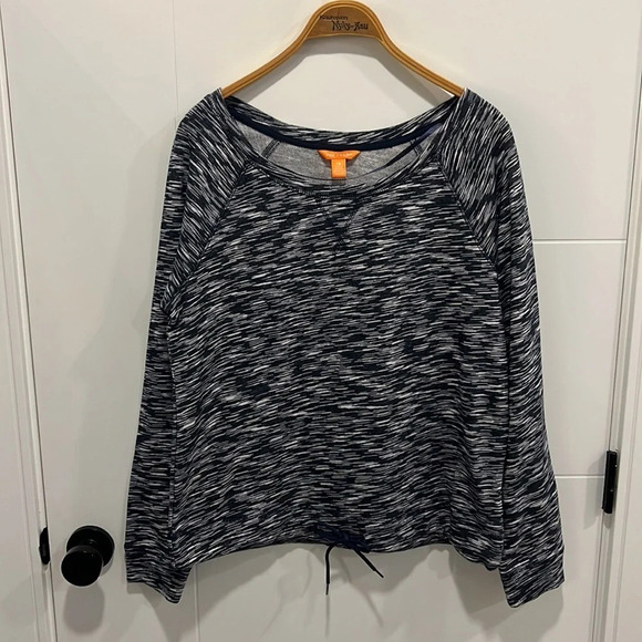 Joe Fresh long sleeve short style sweater size LG NWT - Picture 2 of 11